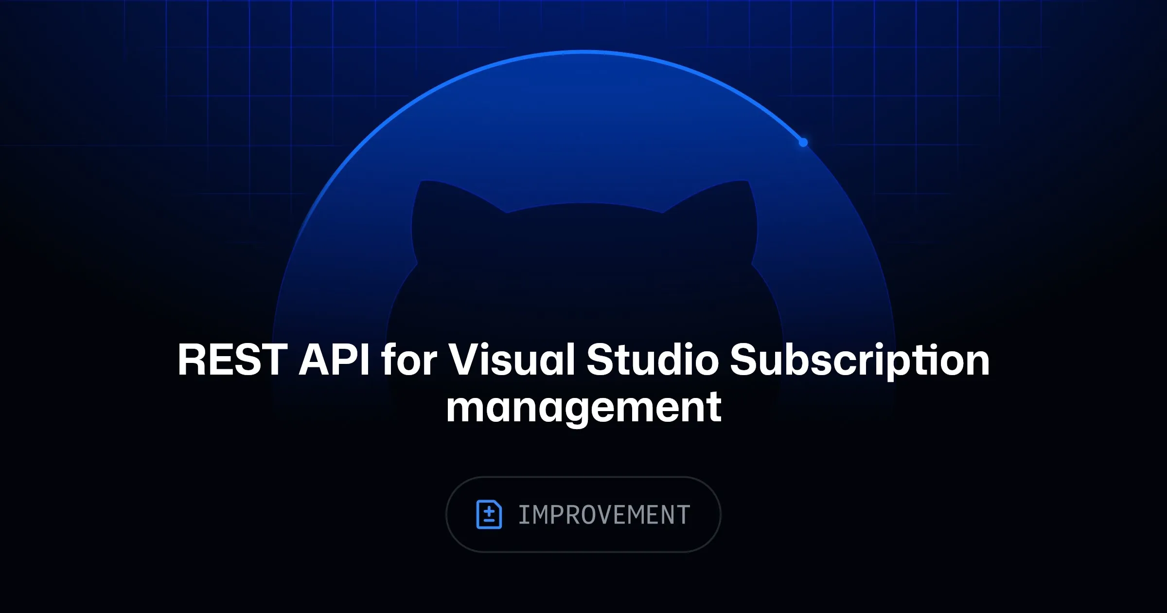 Логотип GitHub рядом с иконкой Visual Studio Subscription