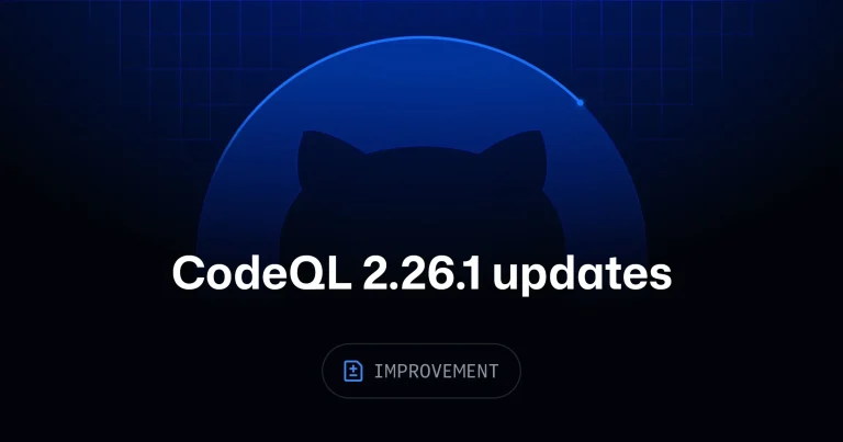 Окно GitHub Code Scanning, показывающее результаты анализа CodeQL 2.26.1