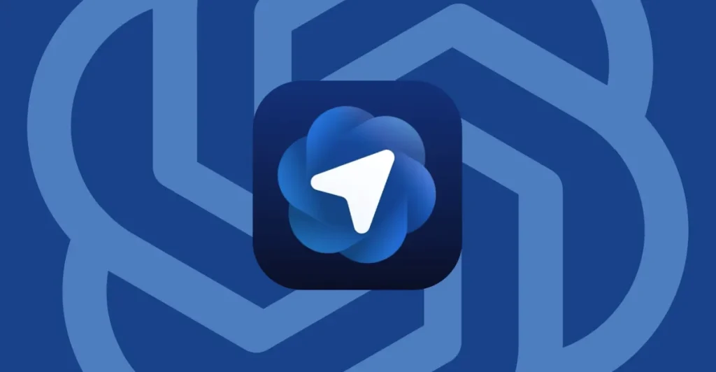 Скриншот интерфейса браузера ChatGPT Atlas от OpenAI