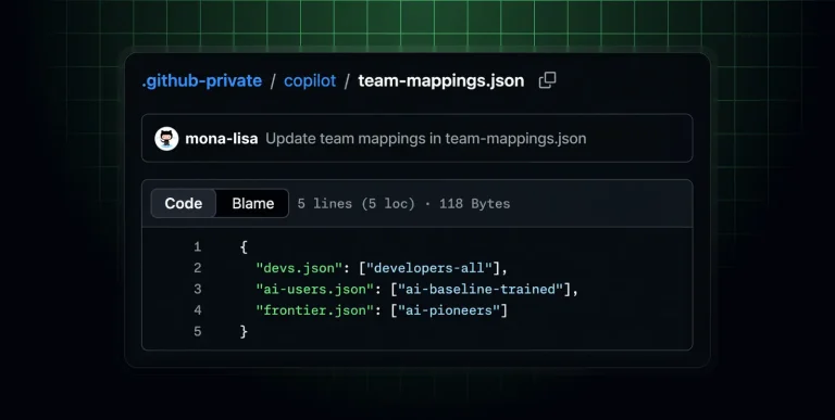 Интерфейс среды разработки с активным помощником GitHub Copilot.