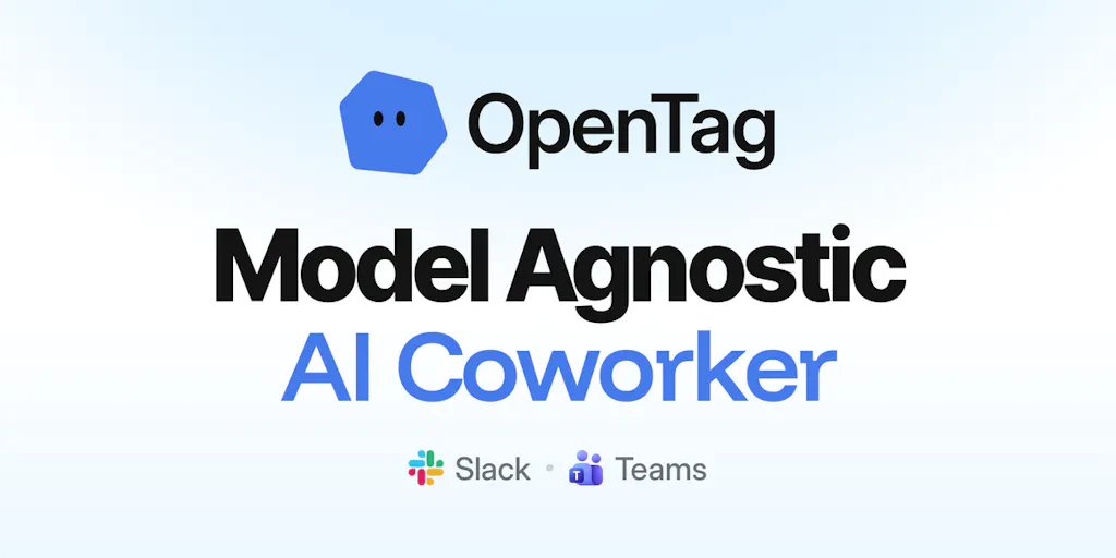 Интерфейс OpenTag — model-agnostic ИИ-ассистент в Slack и Teams