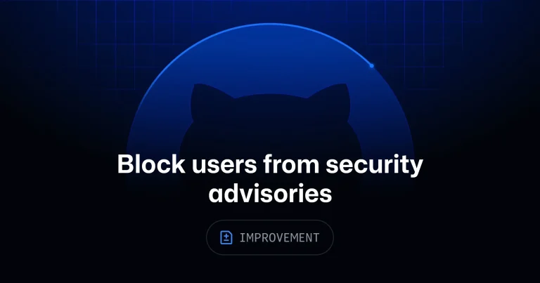 Интерфейс GitHub с открытой страницей уведомления безопасности security advisory