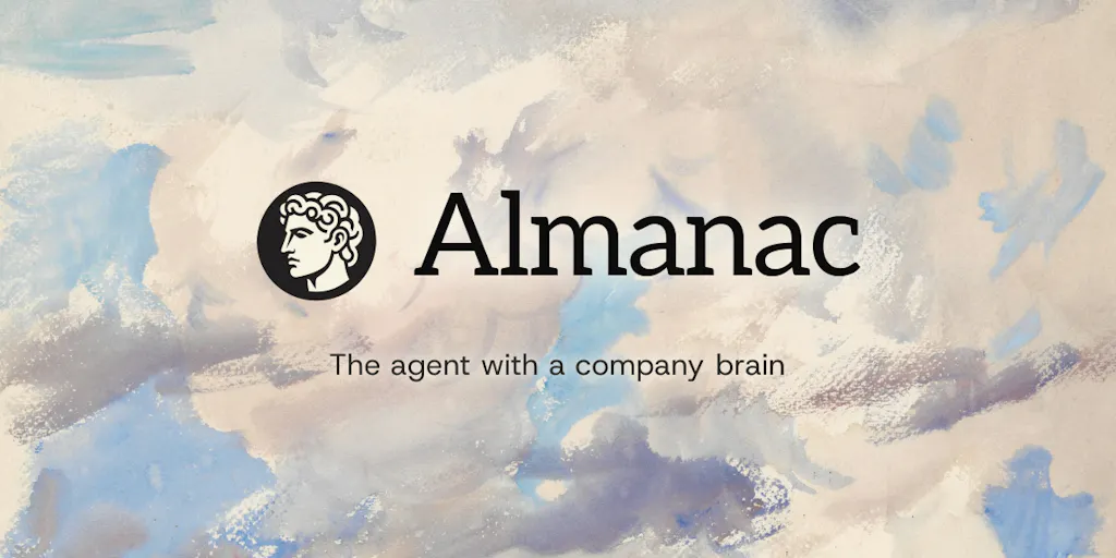 Интерфейс и архитектурная схема ИИ-агента Almanac для управления корпоративной и личной памятью