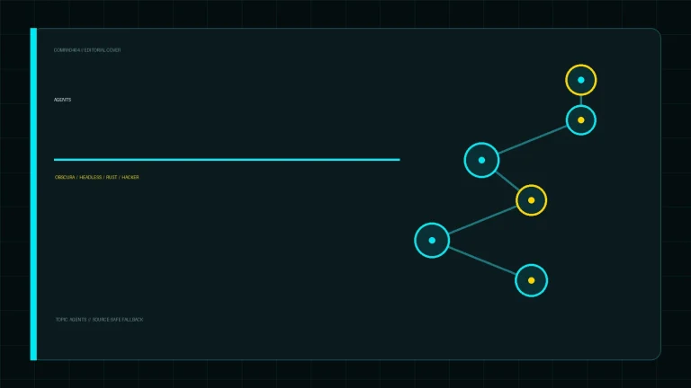 Редакционная обложка COMRAD404: Obscura: headless-браузер на Rust для скрапинга и AI-агентов