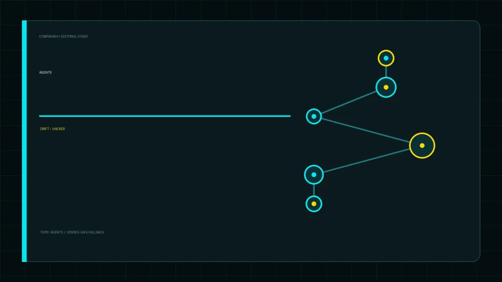 Редакционная обложка COMRAD404: Drift: версионирование «по намерению» для AI-кодинг-агентов появилось на Hacker News