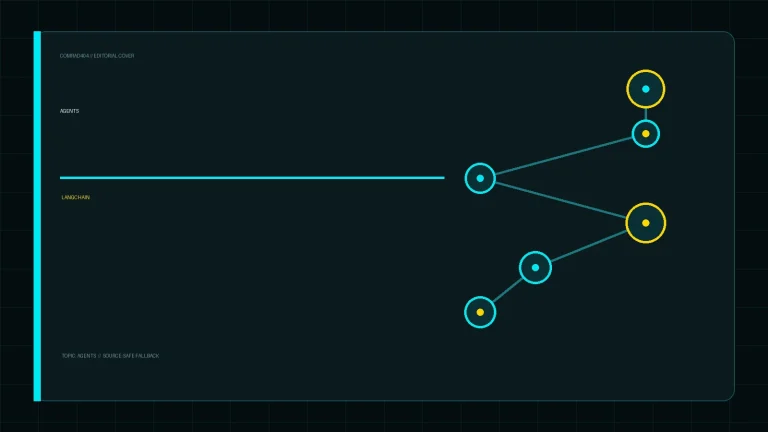 Редакционная обложка COMRAD404: Настройка AI-агентов с помощью LangChain: пошаговое руководство для разработчиков