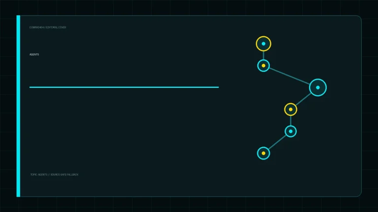 Редакционная обложка COMRAD404: AI-агенты в клиентской поддержке: как выбрать и внедрить без лишних обещаний