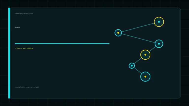 Редакционная обложка COMRAD404: Как локальные LLM меняют разработку: инструменты и стандарты для инженеров