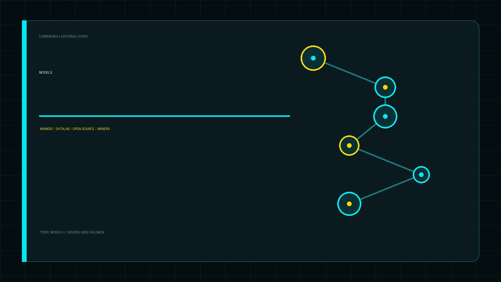 Редакционная обложка COMRAD404: Marker 2 от Datalab: обновлённый open-source пайплайн для документов обходит MinerU, Docling и LiteParse по скорости и точности