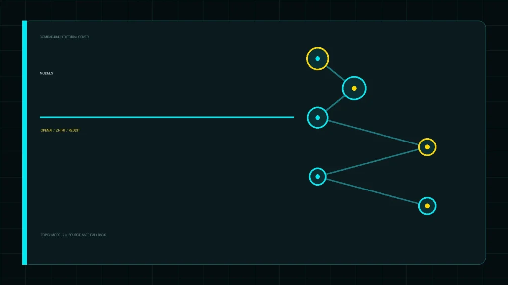 Редакционная обложка COMRAD404: OpenAI приостановила разработку кибер-модели, но две другие лаборатории уже выпустили аналоги