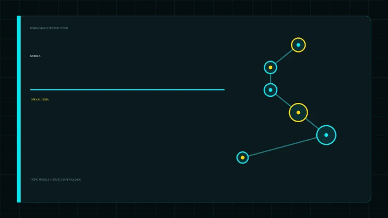 Редакционная обложка COMRAD404: OpenAI Sora: как нейросеть меняет правила игры в создании видео
