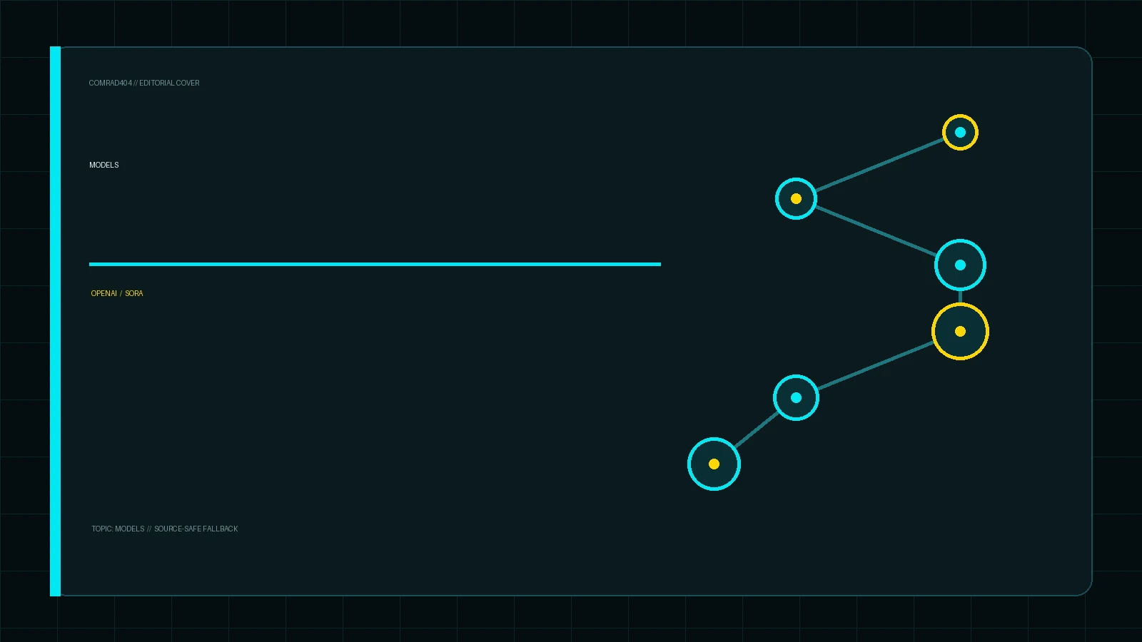 Редакционная обложка COMRAD404: OpenAI представила Sora: революция в генерации видео по текстовому описанию