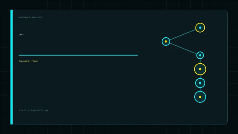 Редакционная обложка COMRAD404: Gin Config: Управление PyTorch-пайплайнами без изменения кода