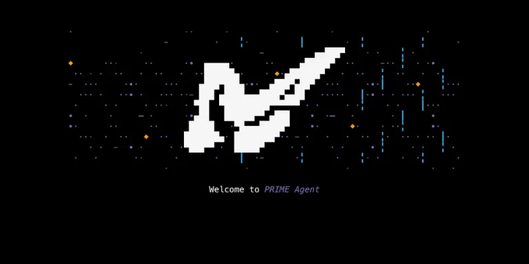 Интерфейс open-source кодинг-агента Prime Agent с терминалом и субагентами