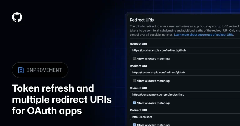 Интерфейс платформы разработки GitHub с открытым кодом