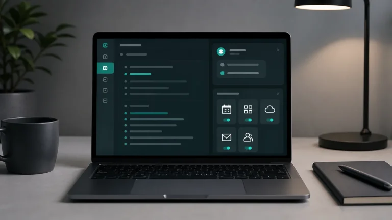 Панель Notion AI открыта в рабочем пространстве Notion рядом с настройкой AI connectors и подключением Calendar