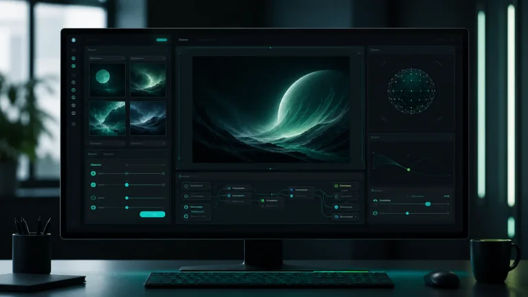 Интерфейс Leonardo.ai с инструментами генерации изображений, Canvas Editor и Realtime-режимами