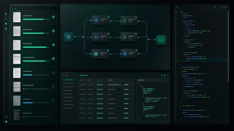 Панель LlamaIndex с агентным workflow, очередью парсинга документов и настройкой структурированного вывода