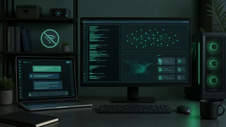 Сравнение локальных AI-инструментов для офлайн-работы на ноутбуке и рабочей станции