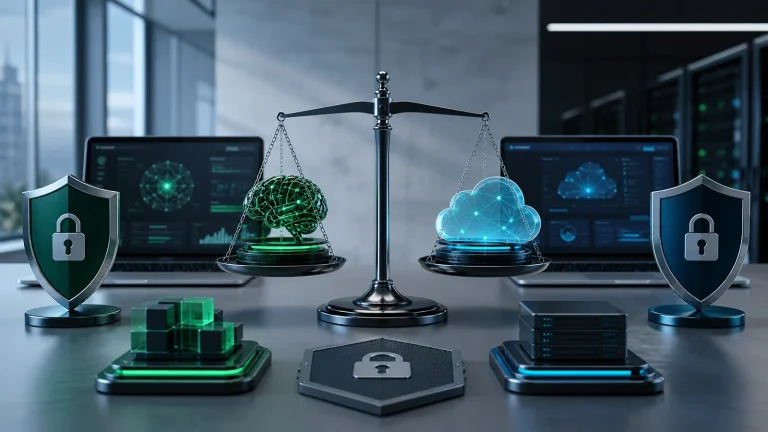Сравнение корпоративных AI-инструментов с акцентом на приватность и защиту данных
