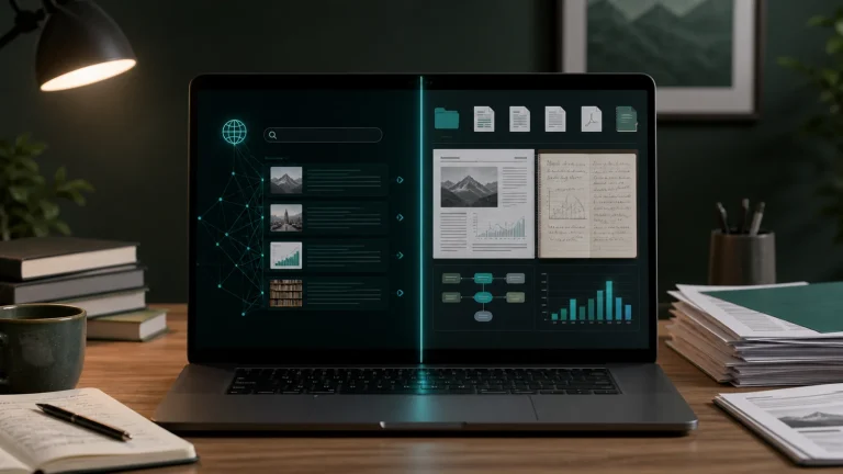 Сравнение Perplexity и NotebookLM: веб-поиск с цитатами против анализа документов по выбранным источникам