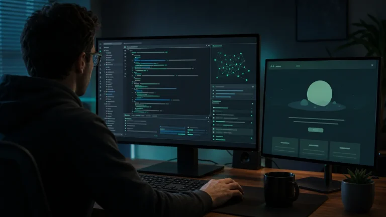 Интерфейс Phind в Visual Studio Code с чатом по кодовой базе и панелью помощника