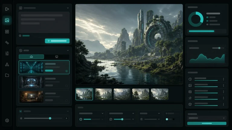 Интерфейс Stability AI Developer Platform со Stable Image API и моделями Stable Diffusion 3.5