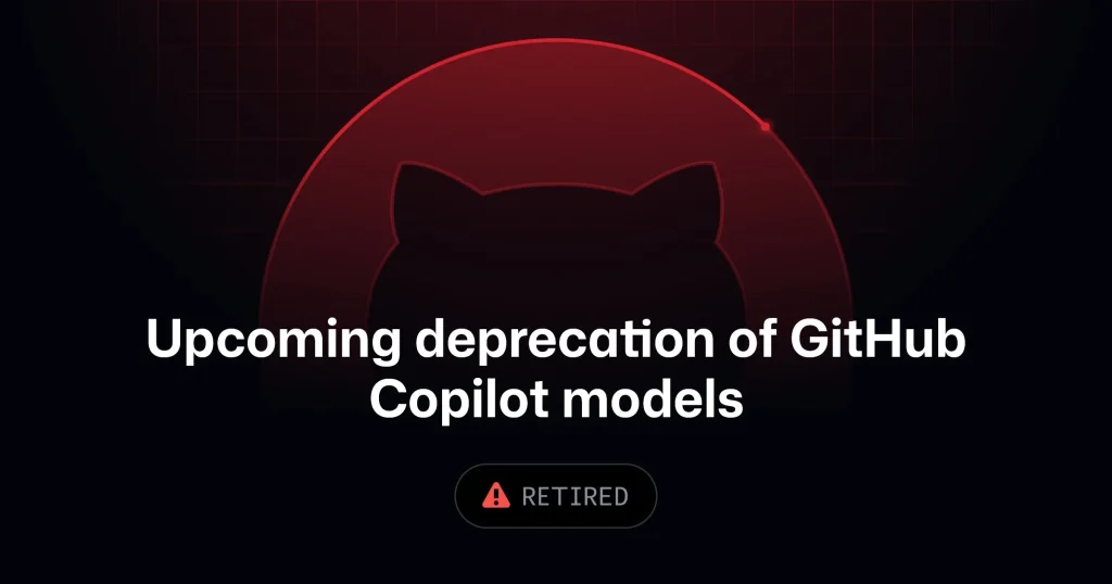 Меню выбора модели в интерфейсе GitHub Copilot Chat