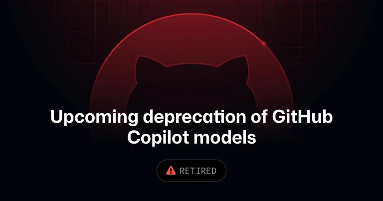 Меню выбора модели в интерфейсе GitHub Copilot Chat