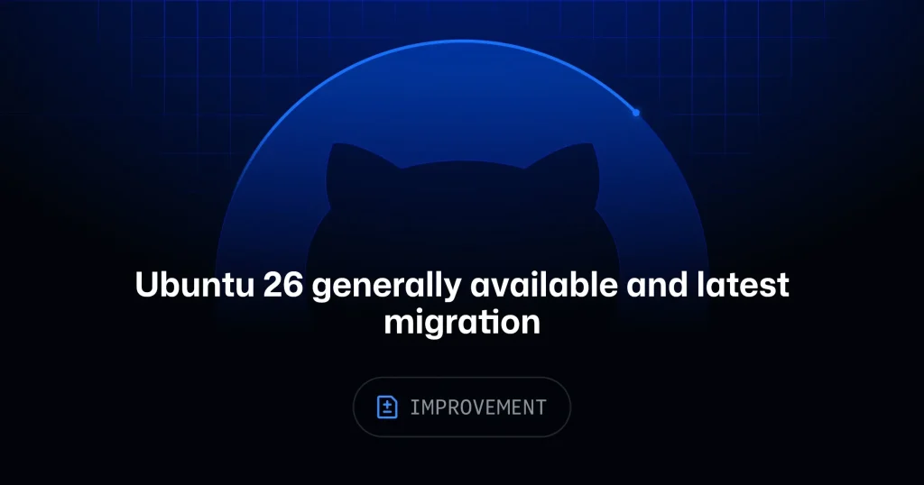 Настройка GitHub Actions для запуска workflow на Ubuntu 26.04