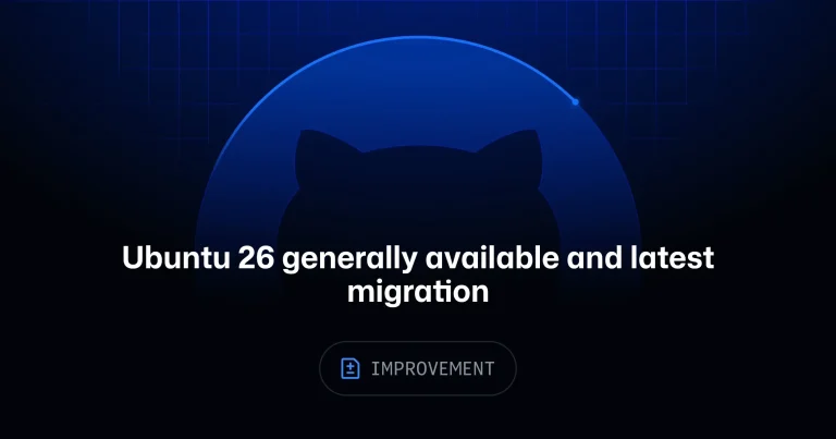 Настройка GitHub Actions для запуска workflow на Ubuntu 26.04