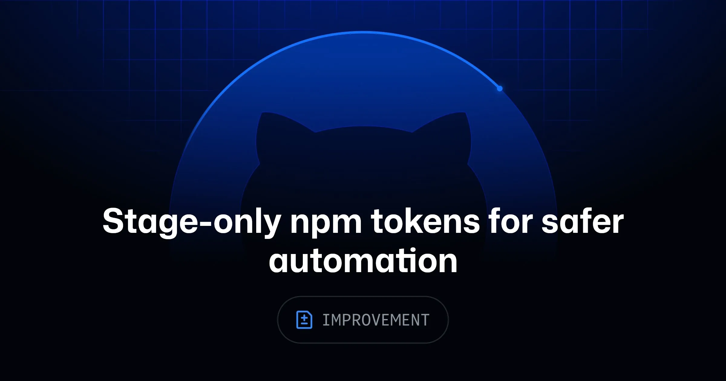 Интерфейс создания npm granular access token с опцией Read and write (stage only) в GitHub