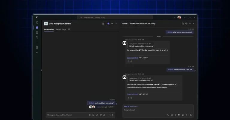 GitHub Copilot обрабатывает контекст обсуждений в Slack и Microsoft Teams