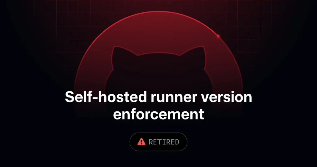 Панель администрирования self-hosted runners в GitHub Actions