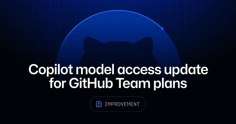 Страница настроек GitHub Copilot с указанием организации, оплачивающей использование