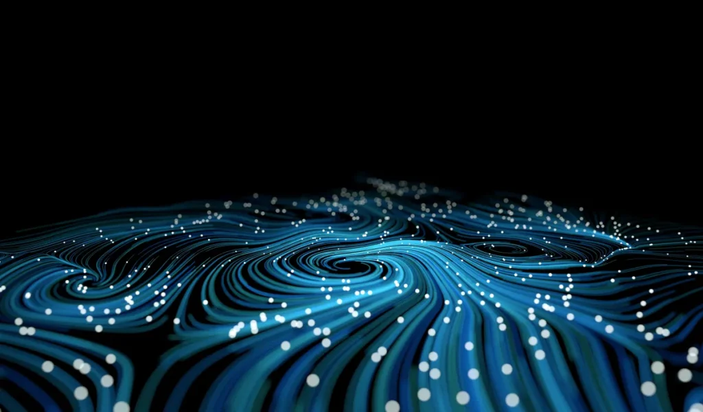 Серверные стойки в дата-центре, предоставляющем облачные CPU-мощности для систем искусственного интеллекта