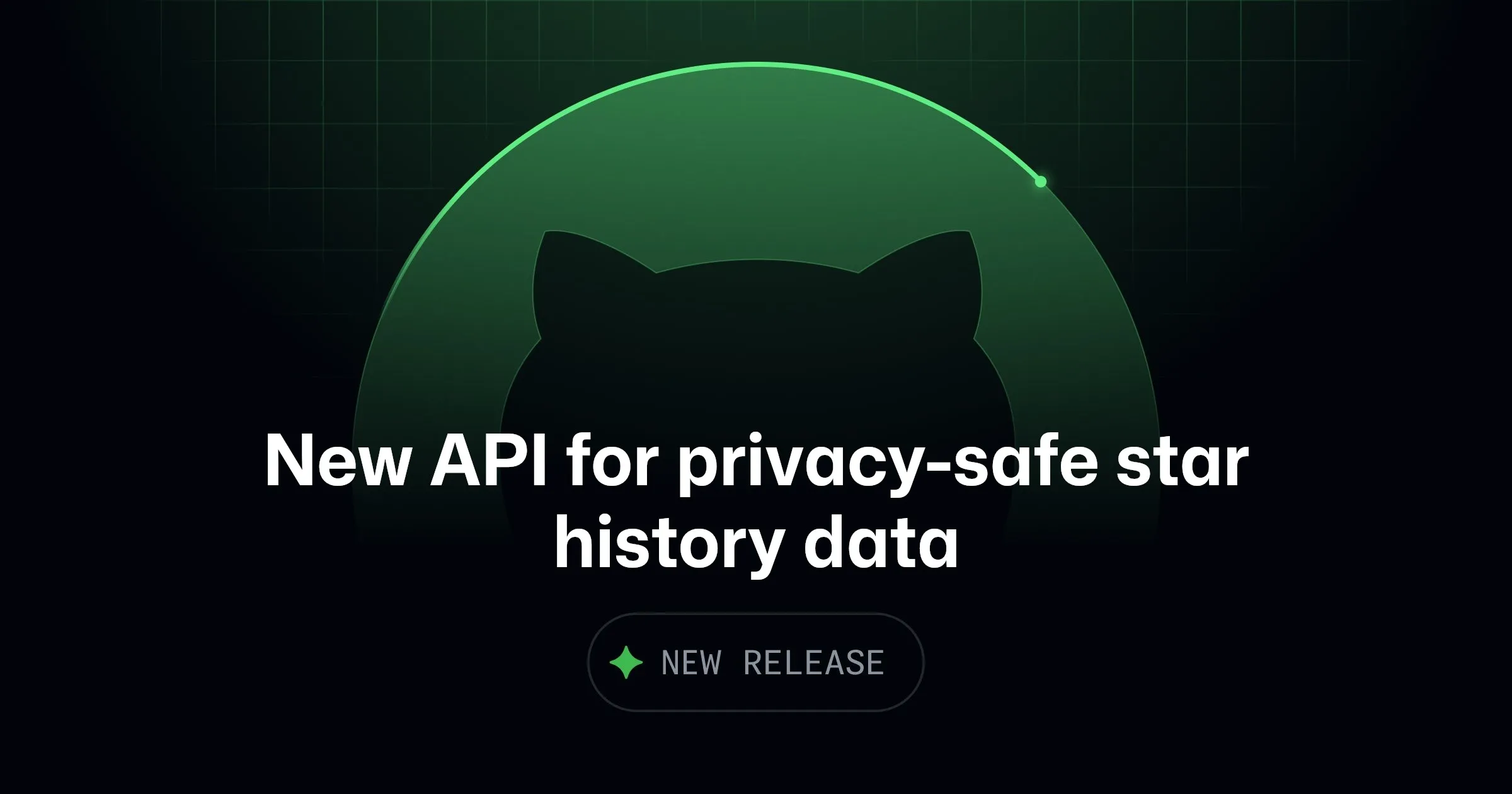 Интерфейс нового API эндпоинта GitHub для истории звёзд репозиториев