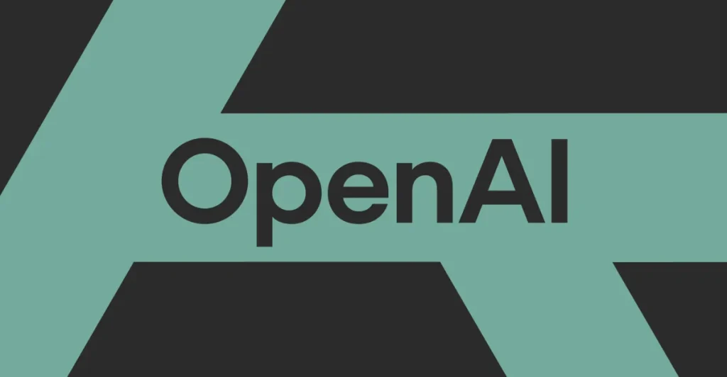 Логотип OpenAI на экране рядом с панелью мониторинга безопасности