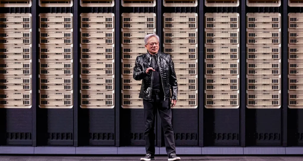 Дженсен Хуанг представляет платформу NVIDIA Rubin на CES 2026