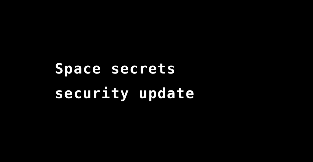Интерфейс платформы Hugging Face Spaces с уведомлением о нарушении безопасности