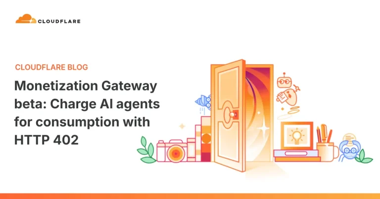 Интерфейс панели управления Cloudflare Monetization Gateway с настройками оплаты для AI-агентов