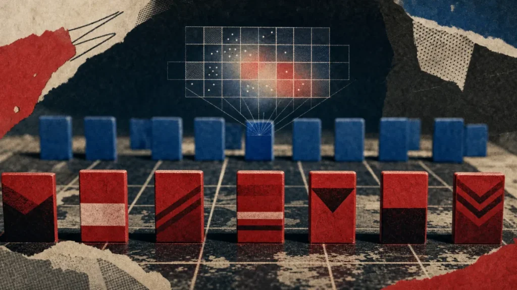 Фирменная обложка COMRAD404 о системе Ataraxos и игре Stratego