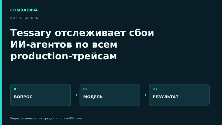 Tessary отслеживает сбои ИИ-агентов по всем production-трейсам