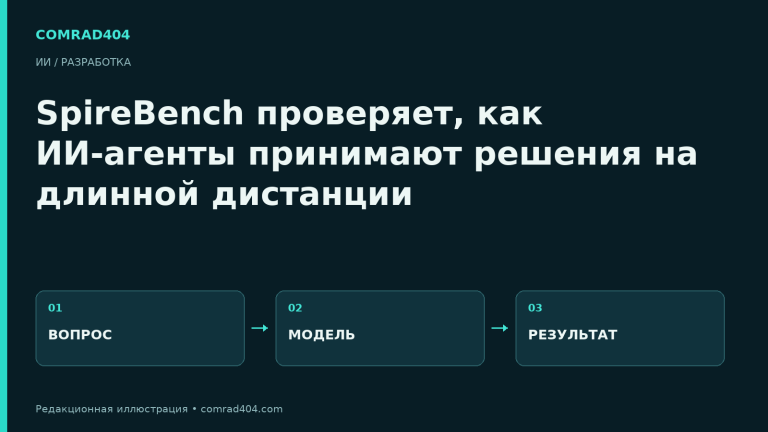 SpireBench проверяет, как ИИ-агенты принимают решения на длинной дистанции
