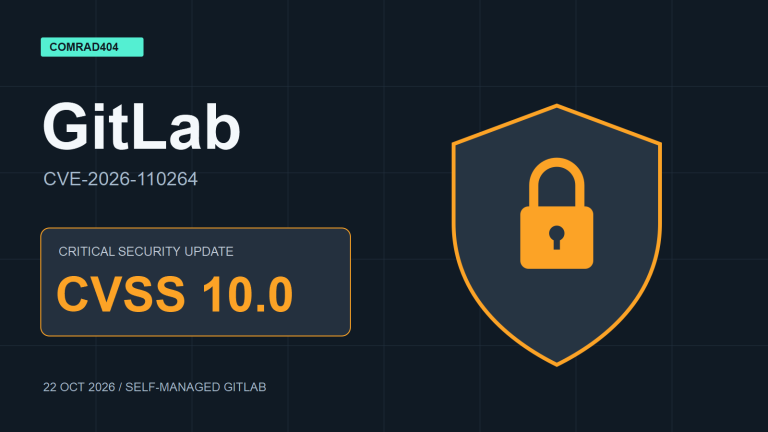 GitLab CVE-2026-110264: критическая уязвимость и обновление сервера
