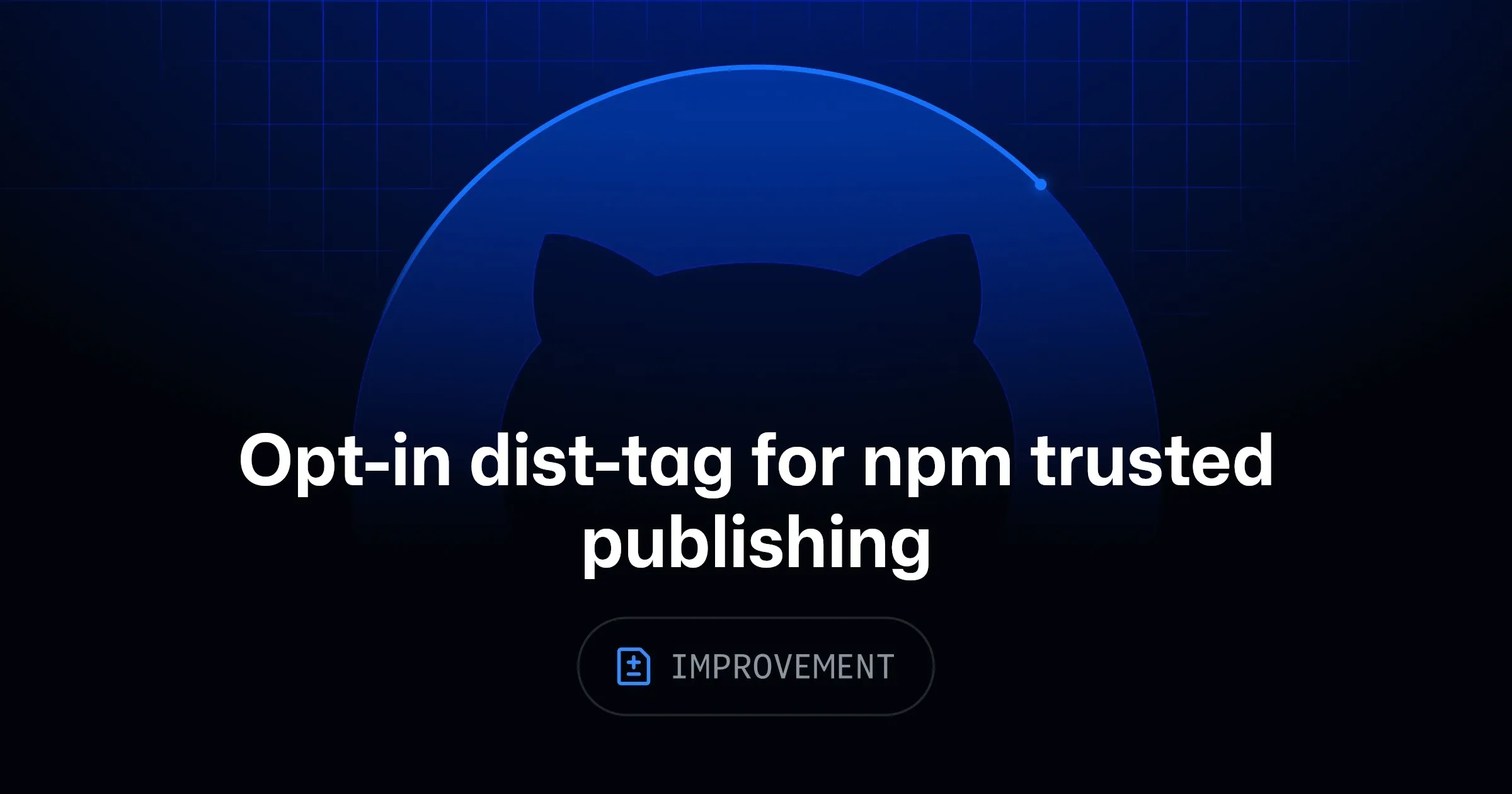 Настройка разрешения на управление npm dist-tag в конфигурации Trusted Publishing